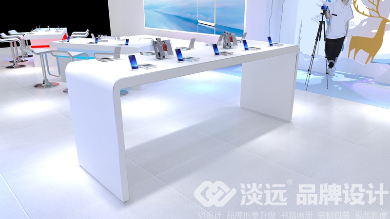 鞍山企業(yè)展廳、展館設計-VIVO展廳設計2