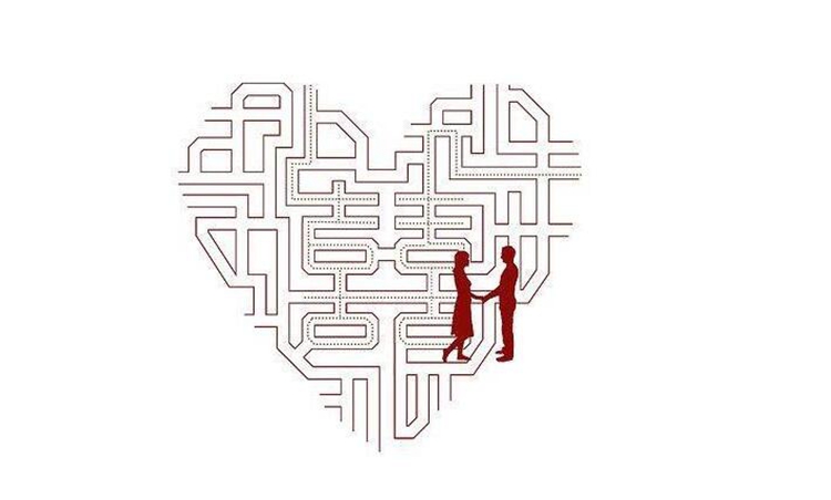 婚禮logo設計-心形設計法