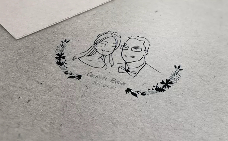 鞍山婚禮logo設計欣賞