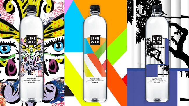 Lifewtr礦泉水包裝設(shè)計(jì)