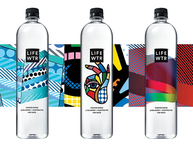 Lifewtr礦泉水包裝設(shè)計(jì)