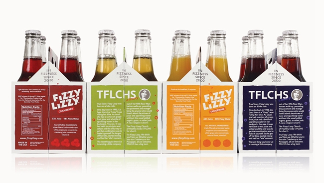 Fizzy Lizzy碳酸果汁飲料包裝設(shè)計(jì)
