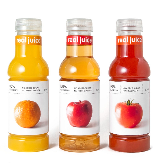 Real Juice果汁包裝設(shè)計(jì)