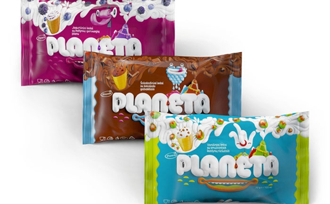 Planeta Ice Cream冰淇淋包裝設(shè)計