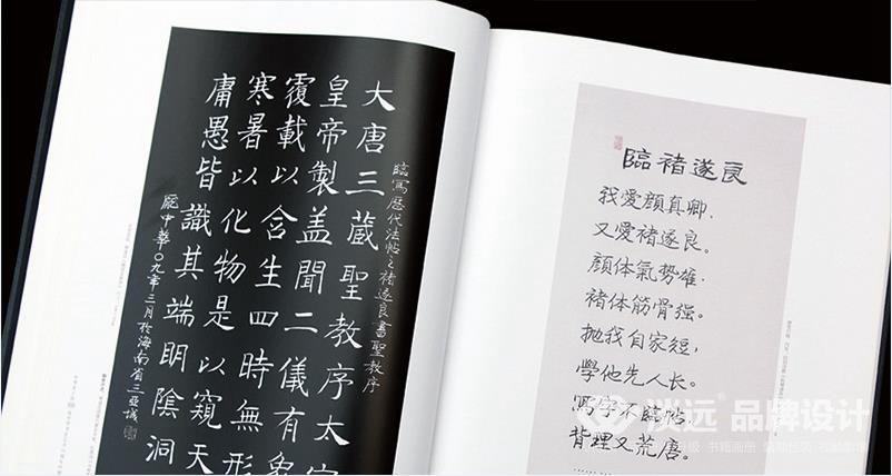 遼陽(yáng)畫(huà)冊(cè)設(shè)計(jì),龐中華書(shū)法藝術(shù)30周年回顧大展作品集