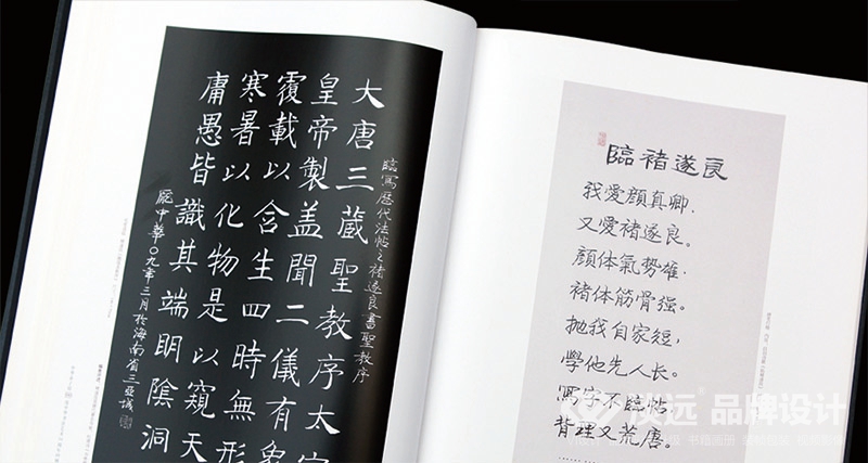 書籍畫冊設(shè)計(jì),龐中華書法藝術(shù)30周年回顧大展作品集