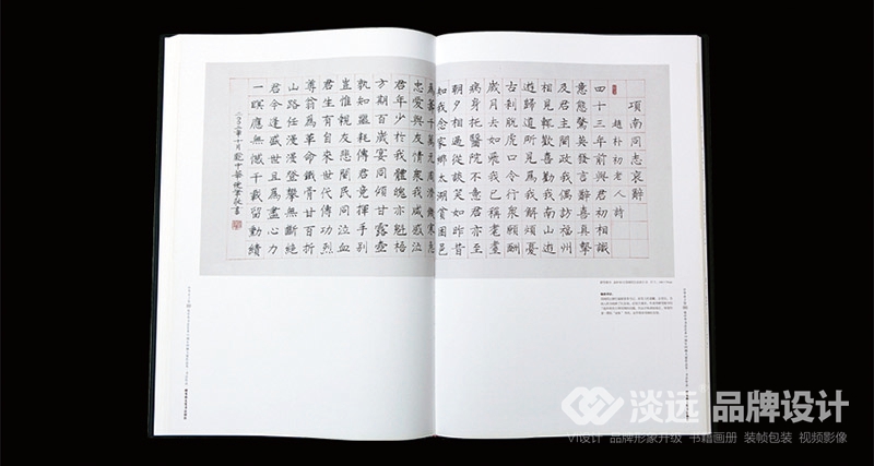 書籍畫冊設(shè)計(jì),龐中華書法藝術(shù)30周年回顧大展作品集