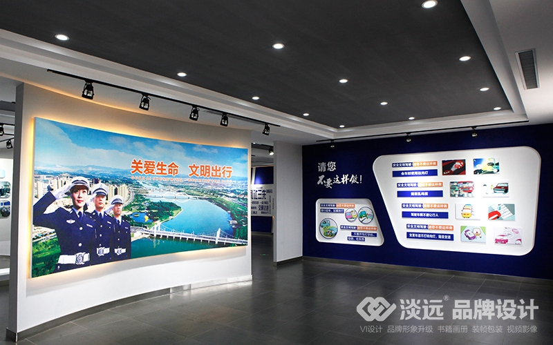 展廳展館設(shè)計(jì)案例,遼陽市道路安全教育基地展廳