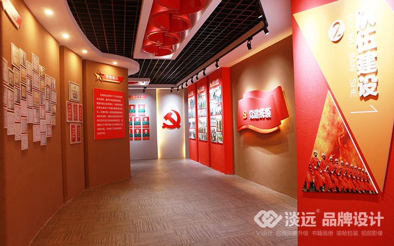 主題館設(shè)計案例,遼陽消防大隊隊歷館