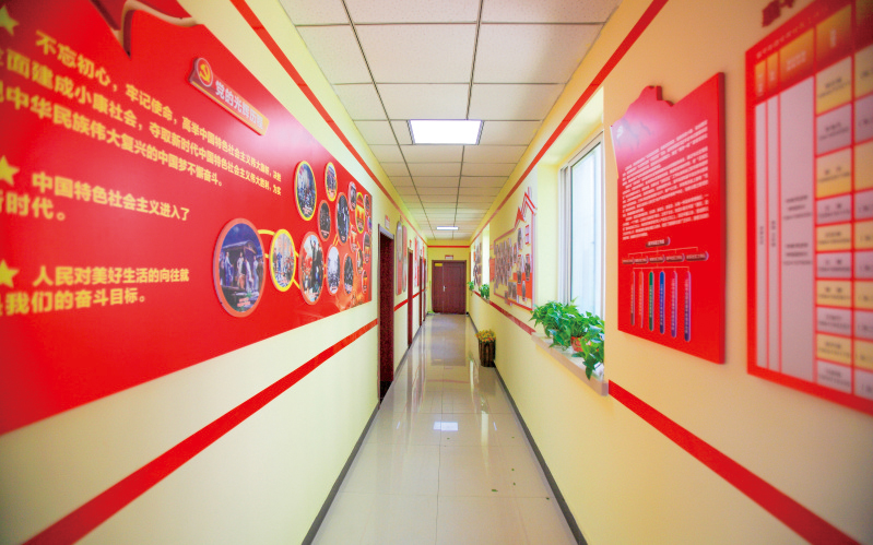 遼陽空間展示設(shè)計,安居社區(qū)黨群文化設(shè)計