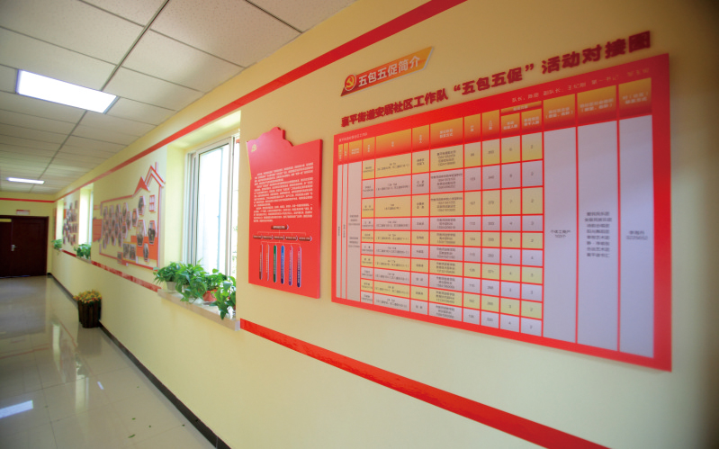 遼陽空間展示設(shè)計,安居社區(qū)黨群文化設(shè)計