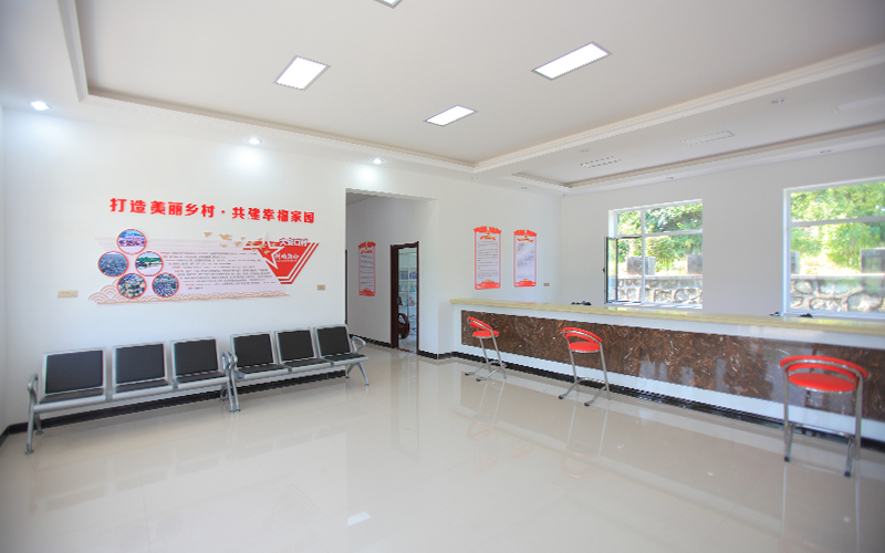 黨建空間設計,大安口村黨建文化室設計展示