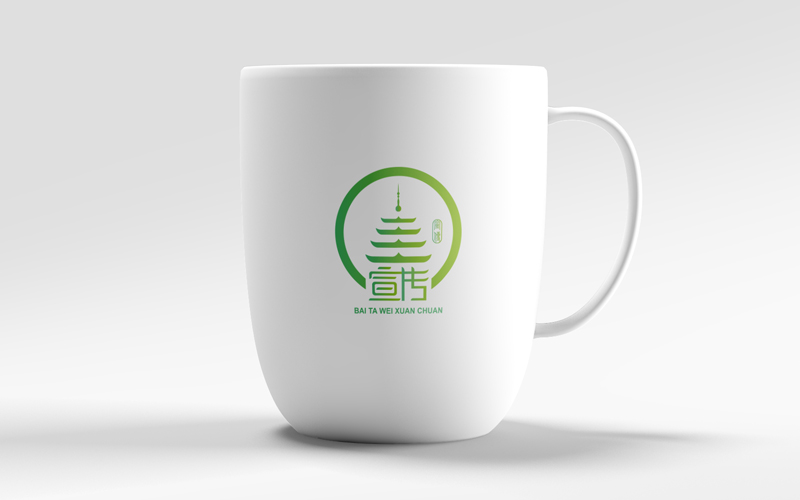 遼陽品牌logo設計,白塔微宣傳