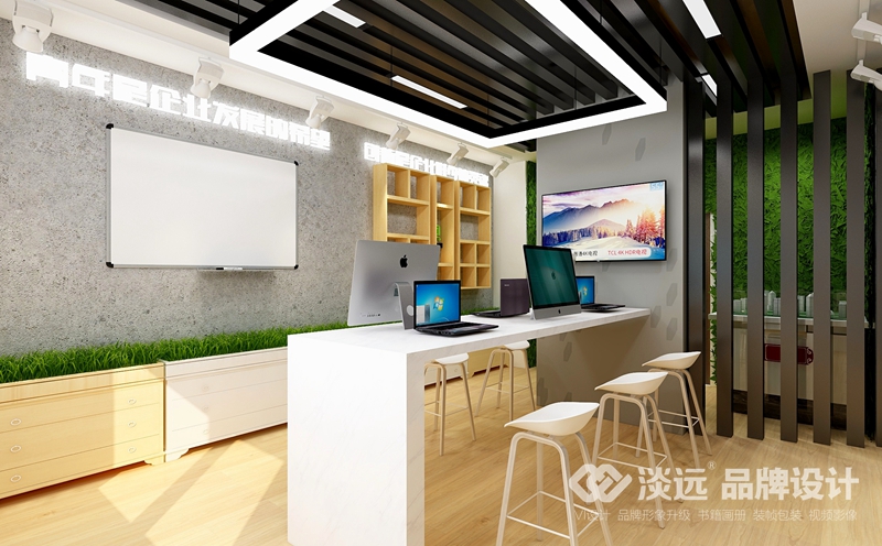 國(guó)家電網(wǎng)經(jīng)研院青年活動(dòng)室,空間展示設(shè)計(jì)