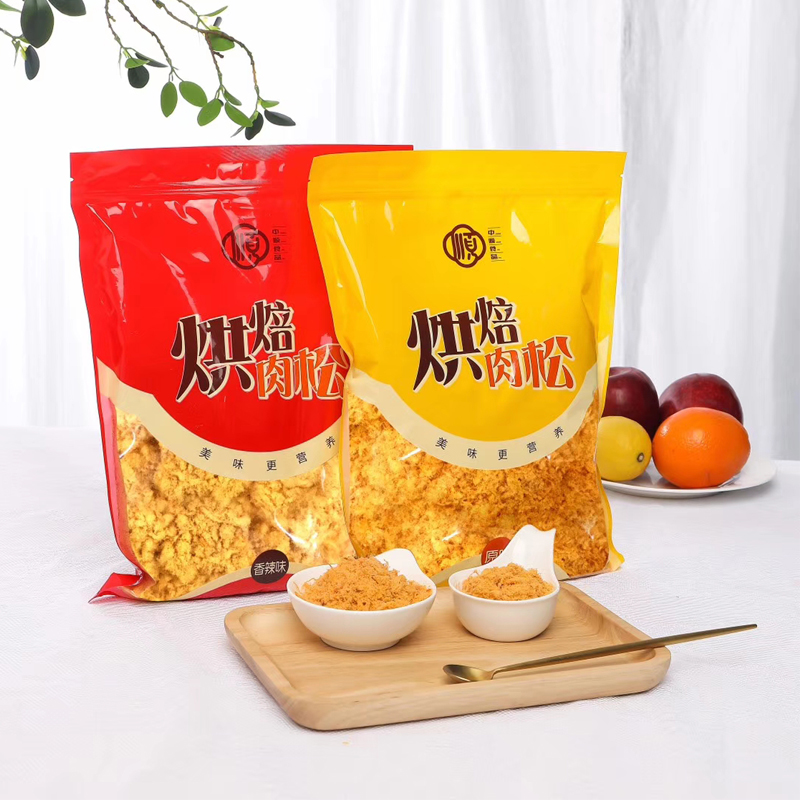 中順食品，肉松系列包裝