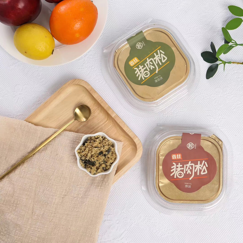 中順食品，肉松系列包裝