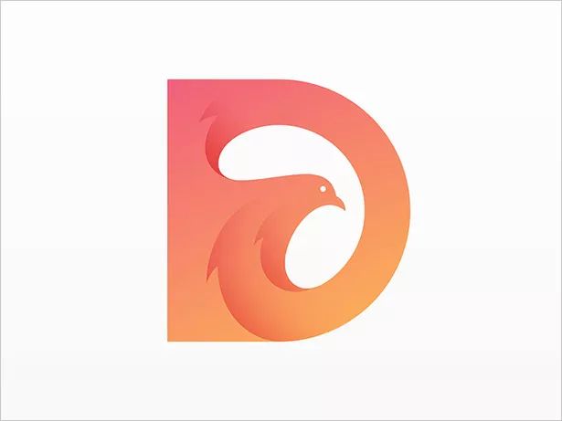 漸變立體質(zhì)感字母LOGO設(shè)計(jì)欣賞