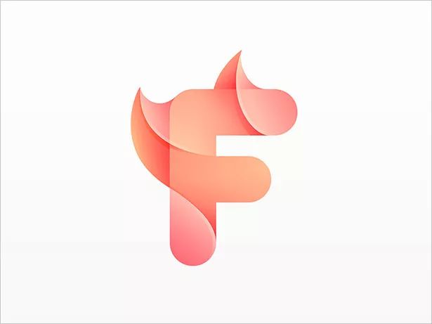 漸變立體質(zhì)感字母LOGO設(shè)計(jì)欣賞