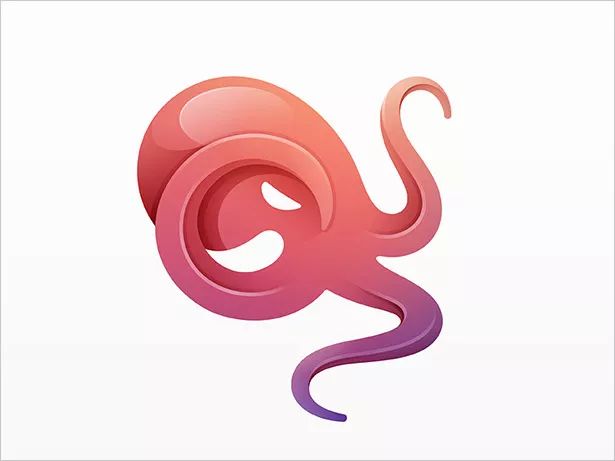 漸變立體質(zhì)感字母LOGO設(shè)計(jì)欣賞