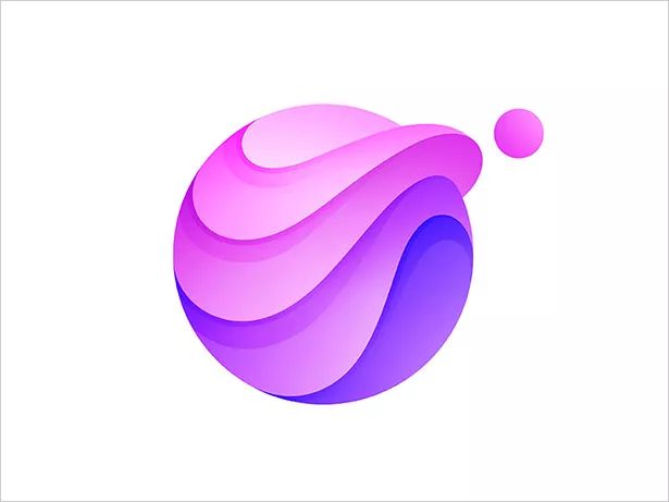 漸變立體質(zhì)感字母LOGO設(shè)計(jì)欣賞