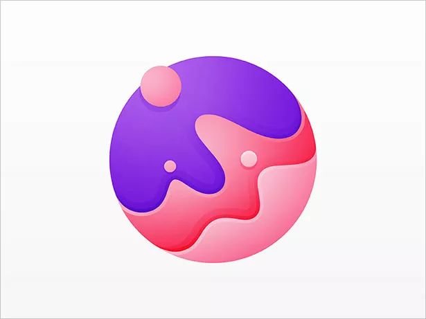 漸變立體質(zhì)感字母LOGO設(shè)計(jì)欣賞