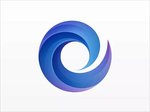 漸變立體質(zhì)感字母LOGO設(shè)計(jì)欣賞
