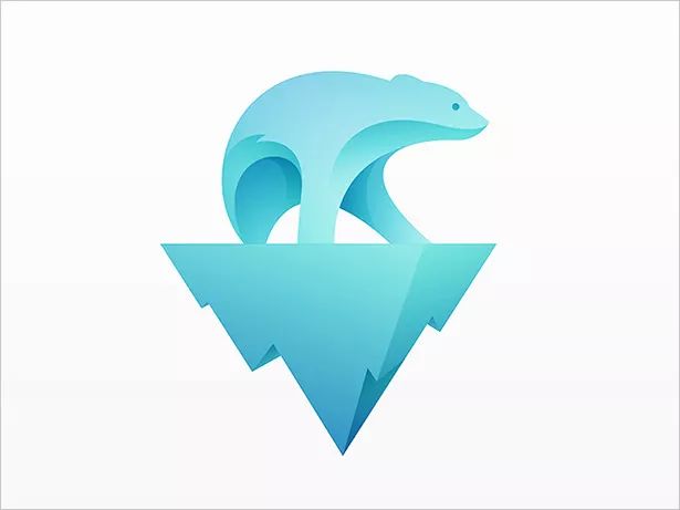 漸變立體質(zhì)感字母LOGO設(shè)計(jì)欣賞