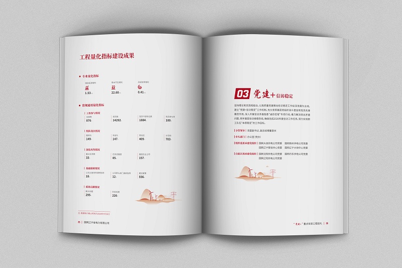 沈陽畫冊設(shè)計(jì)：國網(wǎng)黨建畫冊設(shè)計(jì)