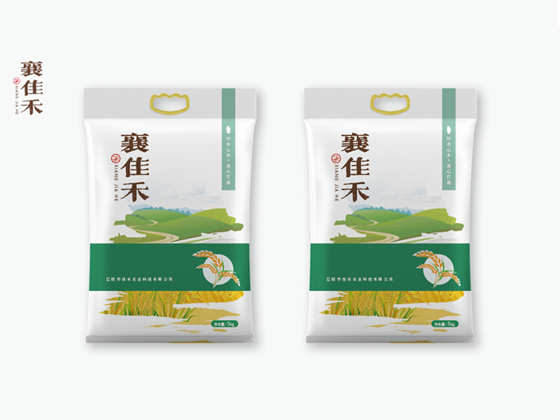 沈陽包裝設計：襄佳禾大米包裝設計