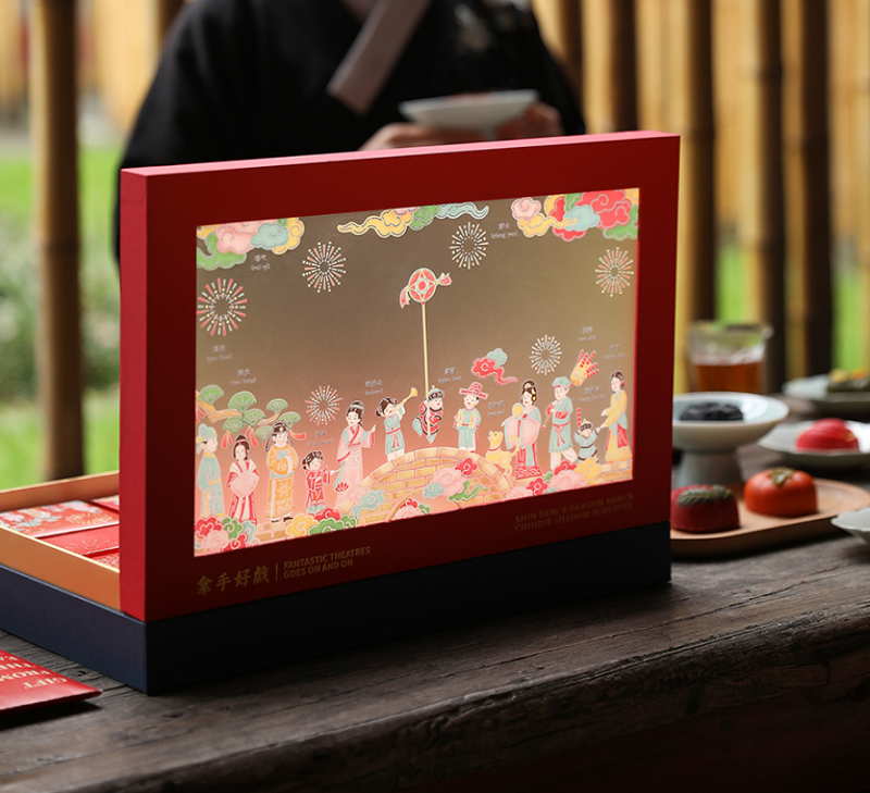 沈陽新年禮盒的包裝設(shè)計(jì)案例賞析